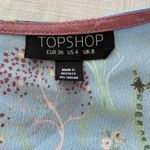 Topshop Magical Leopard Print Wrap Blouse Photo 5