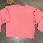 Rebecca Minkoff Renecca Minkoff Evelyn Sweatshirt in Azalea Pink XS Oversize Fit Photo 4