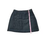 Loft dressy blue skirt with button details Photo 1