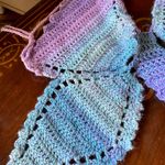 Butterfly Crochet Crop Top Medium Photo 2