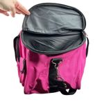 NWT Totes Isotoner Bright Pink Travel Carry On Duffle Bag Luggage Black Photo 5