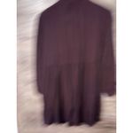April Cornell tunic blouse Large embroidery brown fall Cottagecore boho Vintage Photo 5