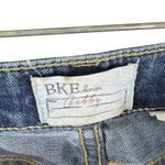 BKE Denim Gabby Cotton Medium Wash Mid Rise Straight Leg Jean Capris Size 30 Photo 3