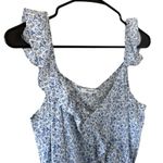 Madewell  Ruffled Wrap Maxi Dress in Americana Floral Photo 6