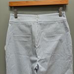 STAUD  Knack Pants Sky Micro Check Baby Blue Gingham S Photo 7