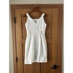 Vineyard Vines  For Kentucky Derby White Textured Mini Dress Women’s size 6 Photo 12