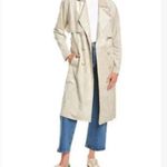 BLANK NYC BLANK-NYC  Faux Suede Trench Coat In Iced Chai. Size L. MSRP $168 Photo 5