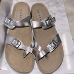 Serra  Silver and Brown women’s Sandals size 11 new in box Photo 1