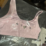 Aritzia Light Pink Scoopneck Bra Photo 5