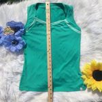 Nike Dri Fit Turquoise Green Workout Gym Top Sz M Photo 1