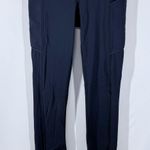 Lululemon navy blue full length cargo legging size 2 Photo 0