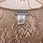 Metaphor Vintage  Kimono Fairycore Woodland Nymph Lace Green Cream Large Photo 2