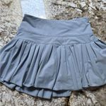 Hinge Light Blue Gold  Skirt Photo 0