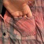 Material Girl  Plaid Shirt With Cross Symbol Photo 4