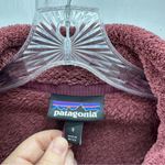 Patagonia re tool snap T maroon burgundy 1/4 snap fleece pullover women's small Photo 5