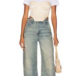 Bardot NWT Eva Bustier in Champagne Photo 4