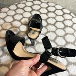 Karl Lagerfeld  Black Patent Leather Sandals Photo 8