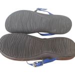 Vionic  Ricci Thong Sandals Jeweled Ring Sz 11 Leather Flip Flops Blue Turquoise Photo 11