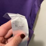 NWT Marc Cain collar soft short sleeve t purple sz‎ 4 Photo 4