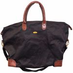 Diane Von Furstenberg DVF  Vintage Black Canvas Large Tote Bag Photo 0