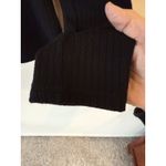 Vince women Sz Large Sweater Ribbed Mock Neck 1/2 Zip Classic Preppy Normcore Photo 3