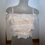 Forever 21 lace ruffle tank top Photo 0