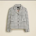 J.Crew  Collection Blazer Women's Italian City Wool Blend Jacket Size 8 Photo 2