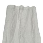 Eileen Fisher Cream Stripe Organic Linen Mini Dress sz Small Pocket Short Sleeve Photo 5