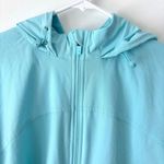 Sweaty Betty  Fast Track Running Jacket Blue Lagoon Full Zip Athletic Active Wear Photo 3