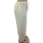 Zuliana Size Medium Baby Yellow Sheer Waist Tie Beach Pants. Made in USA. New Photo 1