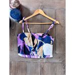 Banana Republic  Printed Cross-Front Cropped Cotton Poplin Tank Top Size 4 Photo 2