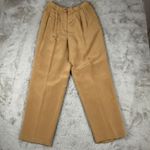 Charter Club  Silk Pant Suit Set Career Business Interview Tan‎ Size 12 Photo 9