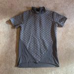 Men’s Hooded Textured Tee Gray Size M Photo 0