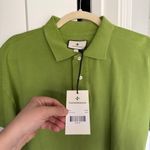 Tuckernuck NWT  Peridot Green Pique Holmes Boyfriend Polo New Photo 3