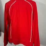 NCAA  Ohio State Red Full Zip Long Sleeve Lightweight Jacket Size Small EUC Photo 6