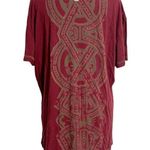 Gypsy 05  Size XXL  Top Blouse T Shirt Short Sleeve Boho Abstract Photo 4