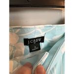 J.Crew blue‎ floral wide lega Pants low waisted size 4 Blue Photo 2