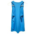 Running Tank Top Fierce Graphic Racerback Sleeveless Athletic Blue Size Large Photo 1