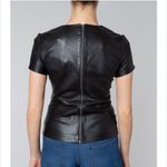 Muubaa Grimsay‎ Black Genuine Leather T Photo 1