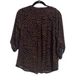 Stitch Fix  Beacon Patty Roll Tab Top in Navy Dot, New With Tags Photo 2