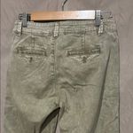 Anthropologie Green Ankle Cropped Jeans with Soft Fabric and Standard Wa… Photo 2