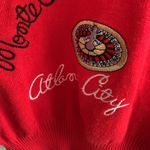 Vintage Gambling Las Vegas Atlantic City Embroidered Sweater Size M Red Size M Photo 3