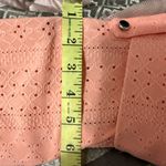 kim rogers  2X  Coral Eyelet Blouse Photo 4