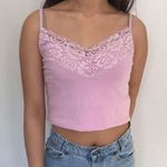 Pink lace tank Photo 0