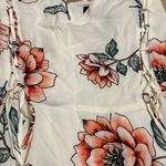 Forever 21 Vintage  lace up floral dress small Photo 5