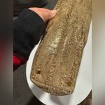 Stuart Weitzman Brown Satchel with Wooden Handles Photo 11