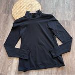 Anthropologie  black mock neck turtleneck top long sleeve Photo 1