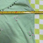 Vintage Green Sequin Tank Size XL Photo 7