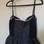 House Of CB ‎ 'Mademoiselle' Black Satin Tulle Midi Dress NWOT size XS Photo 6