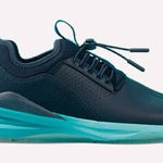 CLOVE Womens Classic Nursing Sneaker Size 8 Comfort Shoe Slip On Navy Aqua Blue Photo 0